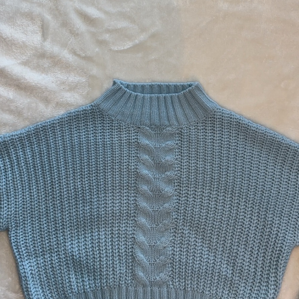 NWOT Princess Polly Cropped Mock Neck Sweater - Picture 4 of 12